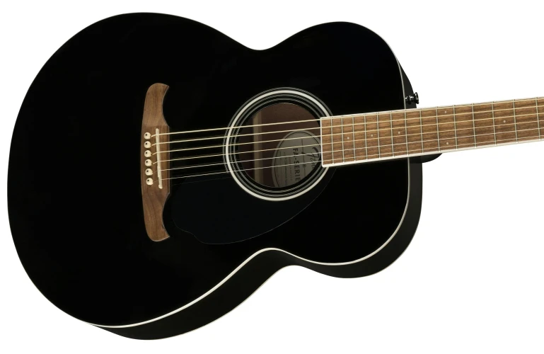 Fender DE FA-135 Concert Black Akustik Gitar 4