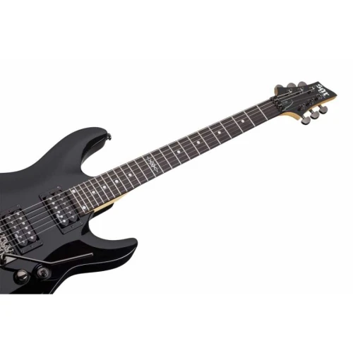 Schecter SGR C-1 FR Elektro Gitar (Gloss Black) 5