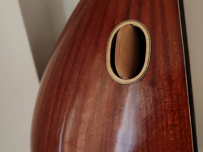 Maun ağacı 44cm tekne kısa sap bağlama 4