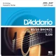 D’Addario EJ36 Akustik Gitar Tel Seti 12 Telli 10-47 80/20 Bronze Light 3