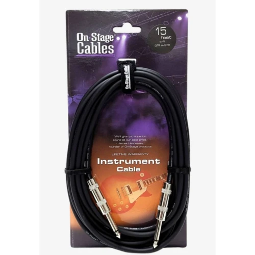 On Stage IC-15 4,5 Metre Enstruman Kablosu 2