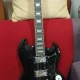 Sıfır Satılık "Yarasa Kasa Cross Marka"Elektro Gitar Siyah Renk 1