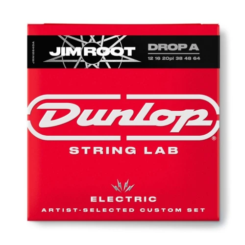 Jim Dunlop JRN1264DA Jim Root El Nkl 12/64 Takım Elektro Gitar Teli (Drop A) 1