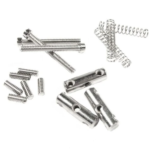 Fender Pure Vintage 58 Telecaster Saddle Kit Nickel Köprü Yedek Parça 2