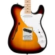 Squier Affinity Telecaster Thinline Akçaağaç Klavye WPG 3 Ton Sunburst Elektro Gitar 3