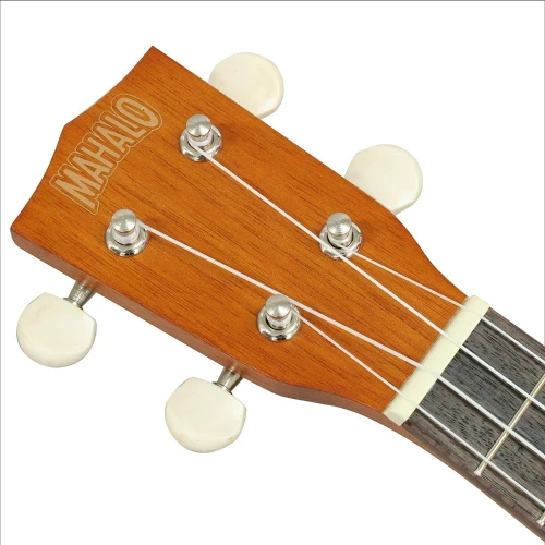 Mahalo Java Series MJ1TBR Soprano Ukulele (Transparent Brown) 3