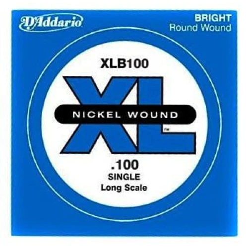 DADDARIO XLB100 BASS TEK TEL, E-(Mİ), XL NICKEL WOUND, 0.100 3
