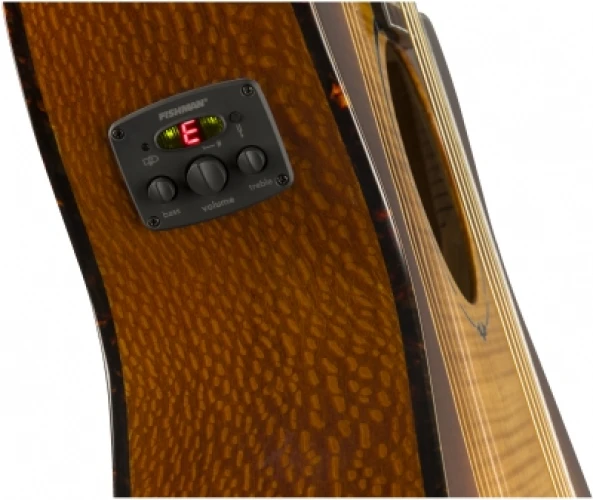 Fender FA-345CE Auditorium 3-Color Tea Burst Elektro Akustik Gitar 6