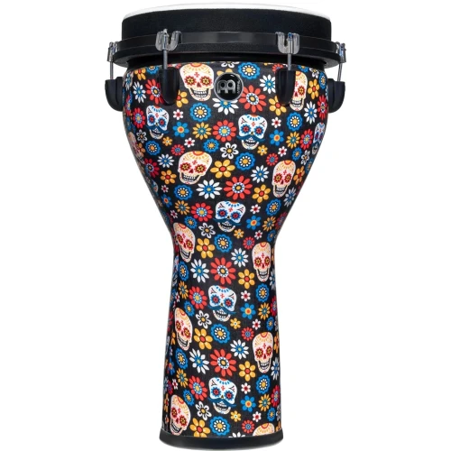 Meinl JD12DA Jumbo Series 12" Djembe (Day Of The Dead White) 3