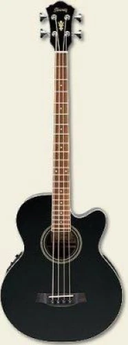 IBANEZ AEB8E-BK AEL Serisi Siyah Akustik Bas Gitar 1