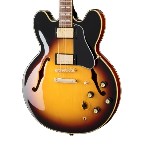 Epiphone ES-345 Semi Hollowbody Elektro Gitar (Tri-burst Exclusive) 3