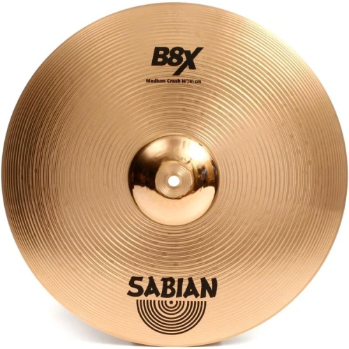 SABIAN 41608X 16\" B8X MEDIUM CRASH ZİL 2