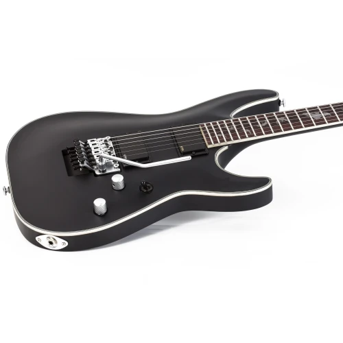 Schecter Damien Platinum 6 FR Elektro Gitar (Mat Siyah) 3