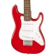 Squier Mini Stratocaster Laurel Klavye Dakota Red Elektro Gitar 4
