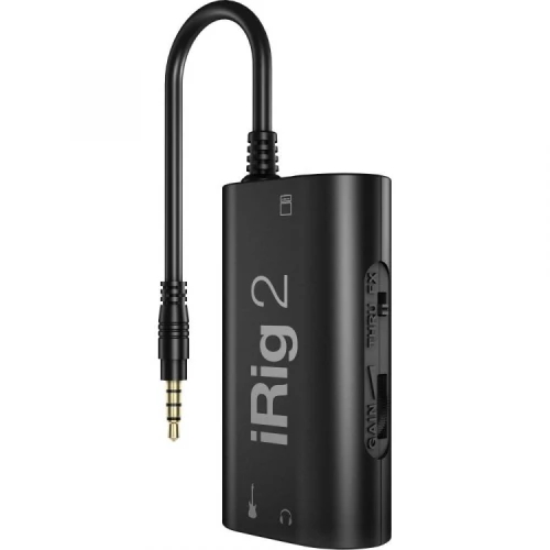 IK Multimedia iRig 2 Elektro & Bas Gitar Ses Arabirimi (iOS) 1