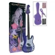 Valencia Grb1kcpp Bass Gitar Gypsy Rose Set Mor 3