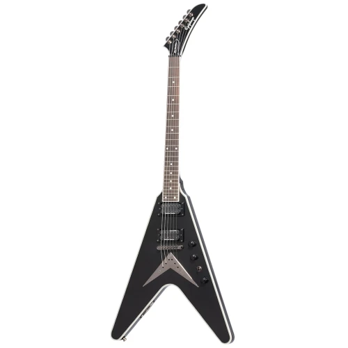 Epiphone Dave Mustaine Flying V Custom Elektro Gitar (Siyah) 1