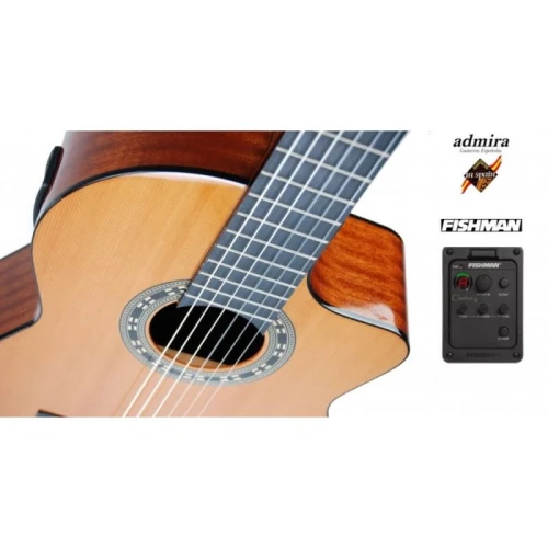 Admira JUANITA-ECF Elektro Klasik Gitar 1