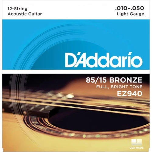 DADDARIO EZ940 12 Telli Akustik Gitar Teli 1