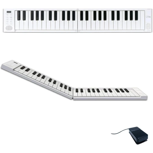 Blackstar Carry-on Folding Piano 49 Touch Tuşlu Taşınabilir & Katlanabilir Klavye (Beyaz) 1