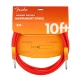 Fender Ombré Düz/Düz Uçlu 3m Tequila Sunrise Enstrüman Kablosu 2