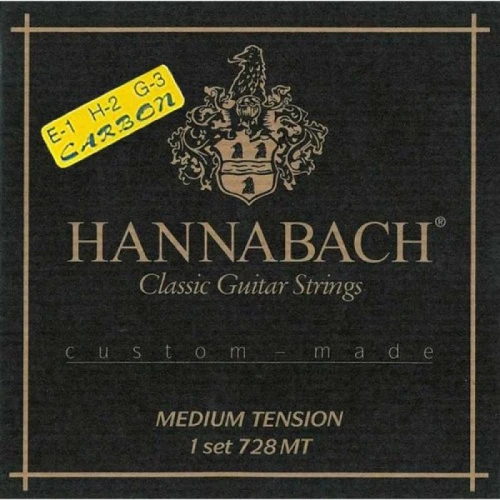 Hannabach 728MTC Custom Made Medium Tension Klasik Gitar Teli 2