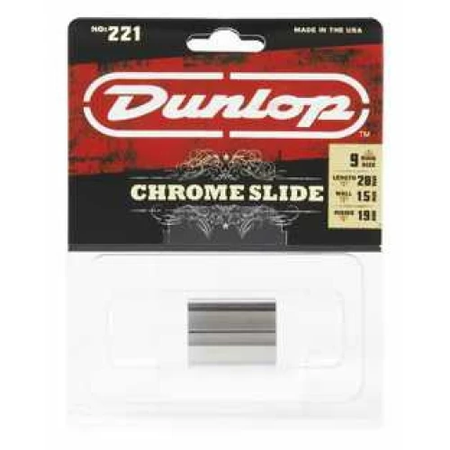 Jim Dunlop 221 Chrome Medium Slide 1
