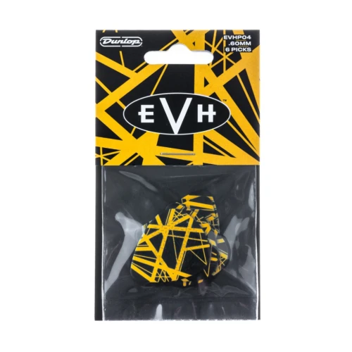 Jim Dunlop EVHP04 Eddie Van Halen 6lı Set Pena (0.60 mm) 1