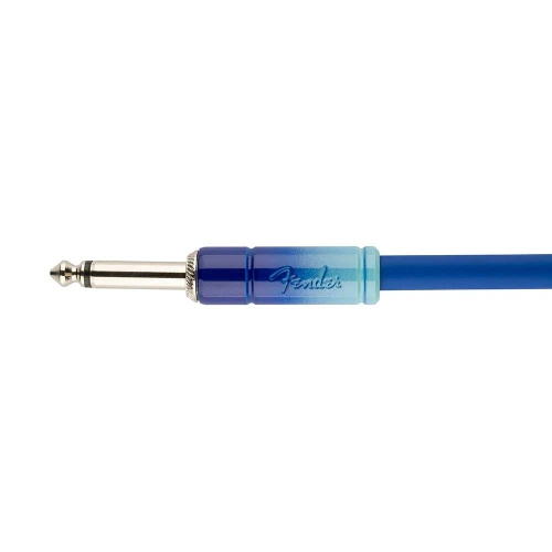 Fender Ombré Düz/Düz Uçlu 3m Belair Mavi Enstrüman Kablosu 3
