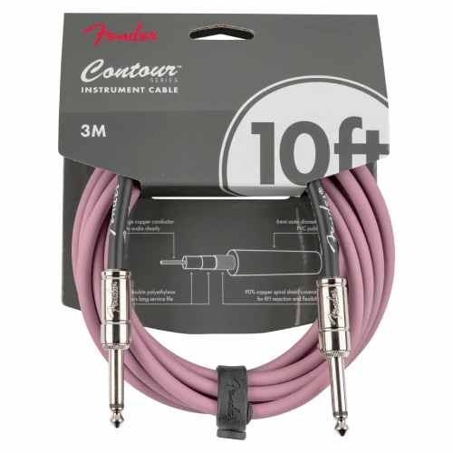 Fender Contour Serisi 5,5m Burgundy Mist Enstrüman Kablosu 1