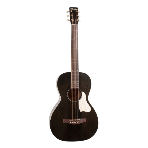 Art & Lutherie Roadhouse A/E Parlor-Style Elektro Akustik Gitar (Faded Black) 2