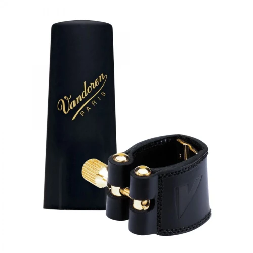 Vandoren LC26P Soprano Saksafon Bek Deri Bilezik,Plastik kapak 2