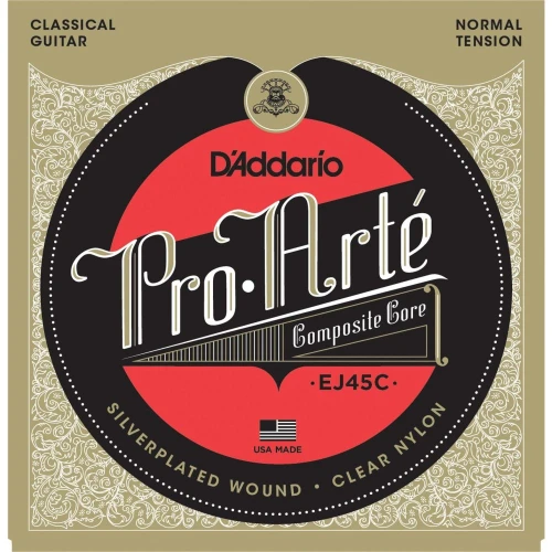 D’Addario EJ45C Pro-Arte Klasik Gitar Tel Seti Composite Core Normal Tension 3