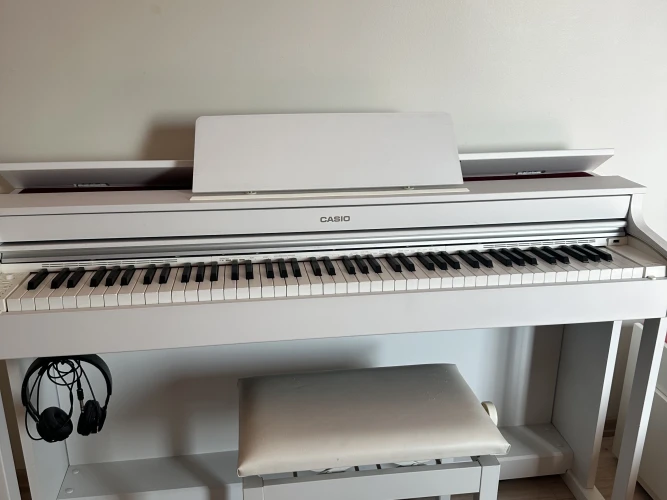 Casio AP-470 Dijital Piyano (Mat Beyaz) 3