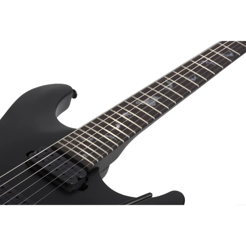 Schecter Damien-6 FR Elektro Gitar (Mat Siyah) 5