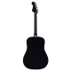 Fender California Debut Redondo Dreadnought Ceviz Klavye Black Akustik Gitar 2