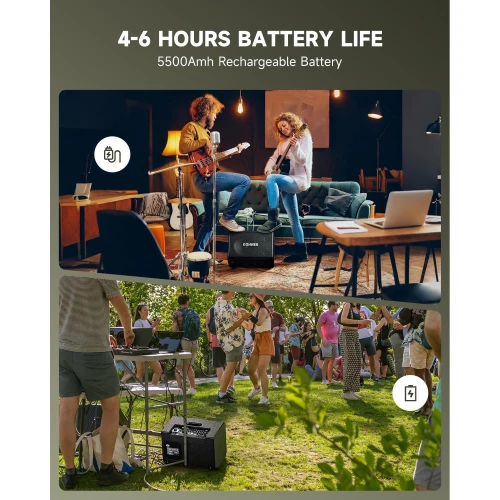 Donner Mt-1 Taşınabilir Bluetooth Amfi & PA Sistem 4