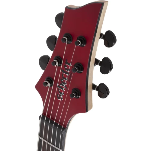 Schecter C-1 SLS Custom Elektro Gitar (Racing Red) 8