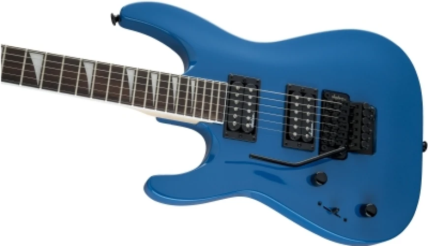 Jackson JS Dinky Arch Top JS32LH DKA Amaranth Klavye Bright Blue Solak Elektro Gitar 5