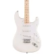 Squier Sonic Stratocaster Hard Tail Akçaağaç Klavye WPG Arctic White Elektro Gitar 3