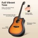 Donner EC1020 Cutaway Akustik Gitar Paketi (Sunburst) 3