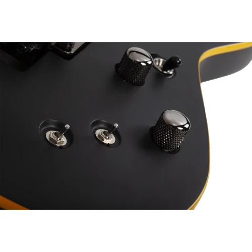 Schecter Demon-6 FR-S Elektro Gitar (Aged Black Satin) 4