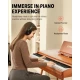 Donner DDP-80 PRO Solid Wood Dijital Piyano 7