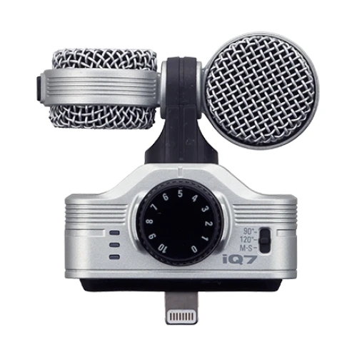 Zoom IQ7 Stereo Kayıt Mikrofonu iPhone/iPad/iPod Uyumlu 4