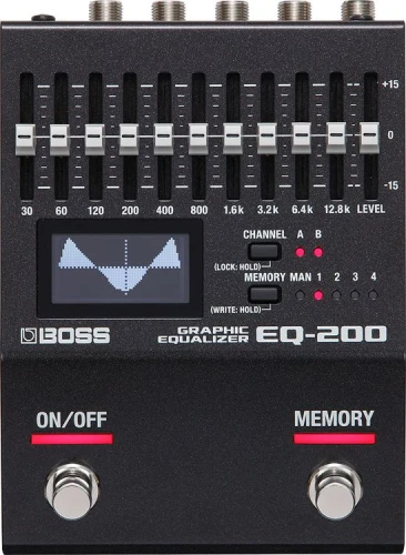 BOSS EQ-200 Programmable Stereo Graphic Equalizer 1