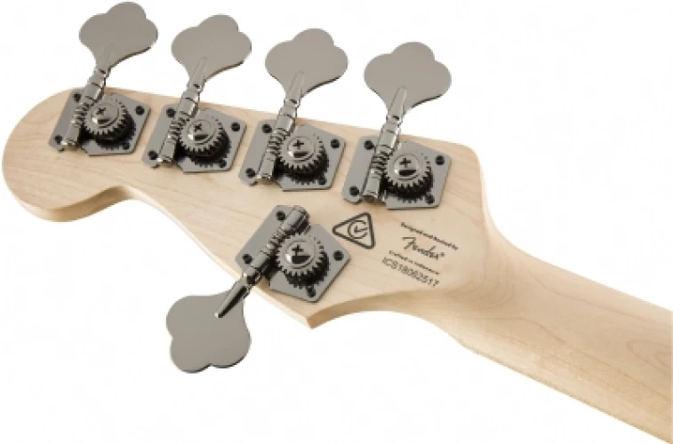 Squier Contemporary Active Jazz Bass V HH Akçaağaç Klavye Black Bas Gitar 6