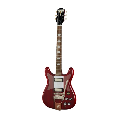 Epiphone Crestwood Custom Tremotone Elektro Gitar (Cherry) 1