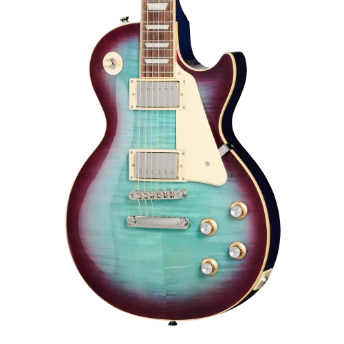 Epiphone Inspired by Gibson Les Paul Standard 60s Figured Elektro Gitar (Blueberry Burst) 2