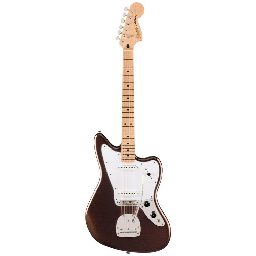 Squier Affinity Jaguar Akçaağaç Klavye WPG Mystic Metallic Brown Elektro Gitar 1