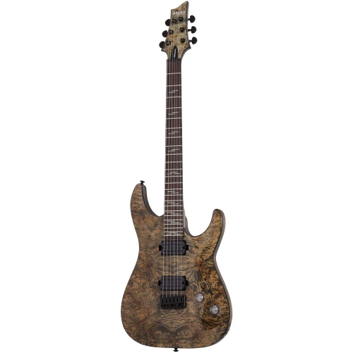 Schecter Omen Elite-6 Elektro Gitar (Charcoal) 1